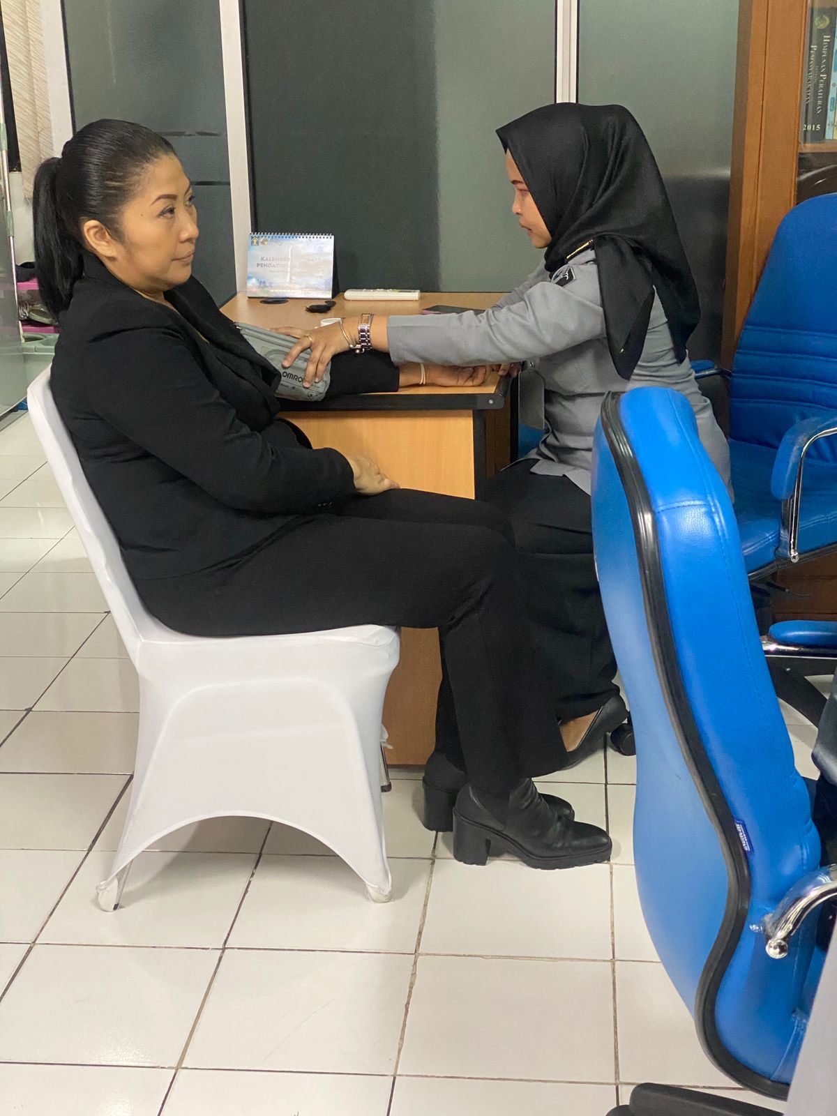 Putri Candrawathi saat dijebloskan ke Lapas (dok. Kemenkumham)