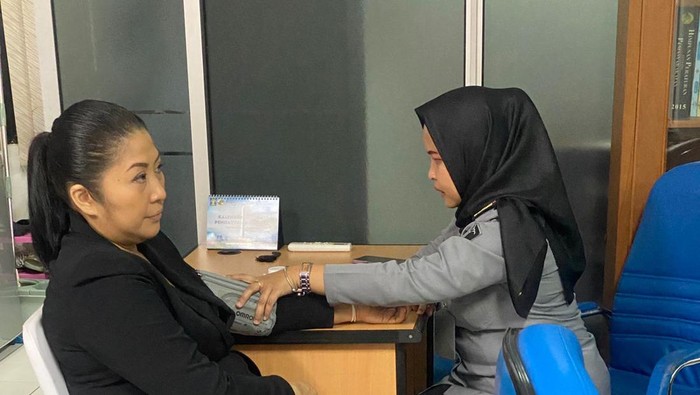 Putri Candrawathi saat dijebloskan ke Lapas (dok. Kemenkumham)