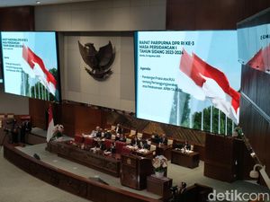 DPR Gelar Paripurna RUU Pertanggungjawaban APBN 2022, 292 Anggota Hadir