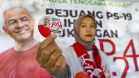 Pejuang Prabowo Subianto-Sandiaga Uno pada Pilpres 2019 yang disingkat dengan PS-19 NTB mengalihkan dukungannya kepada bakal Capres Ganjar Pranowo pada Pilpres 2024 (GP-24).  