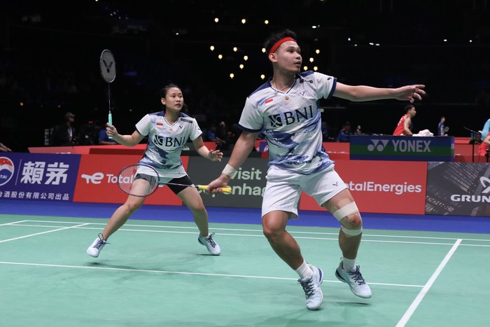 Rinov Rivaldy/Pitha Haningtyas Mentari di BWF World Champhionships 2023