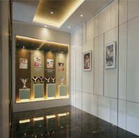 Sebuah sudut didedikasikan khusus untuk memajang medali emas Olimpiade sarat sejarah yang pernah mereka raih. Bak museum! (Foto: YouTube/DMC Architect & Interior Studio)