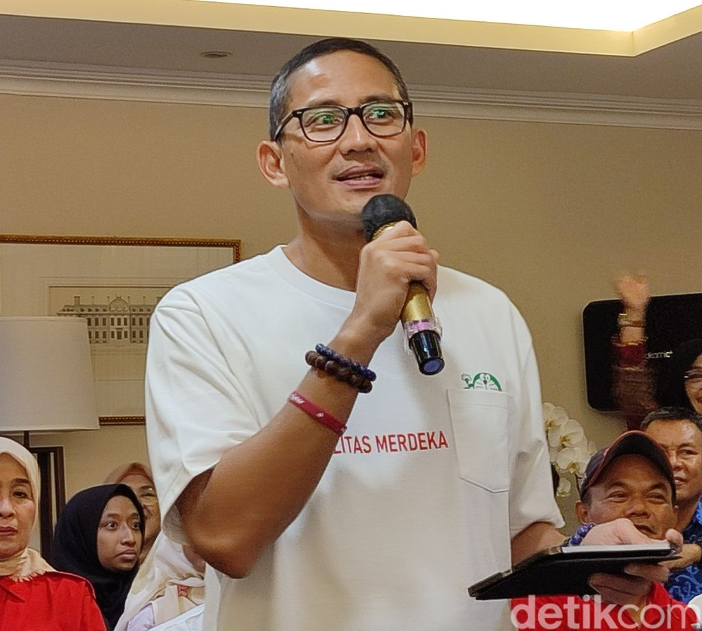 Sandiaga Uno dalam acara Disabilitas Merdeka