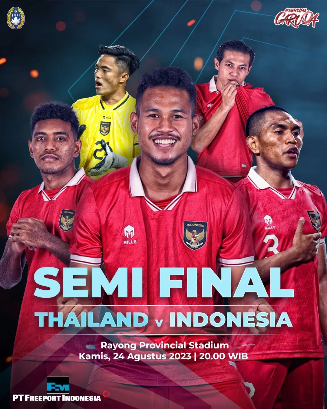 Semifinal AFF U-23 2023: Indonesia vs Thailand
