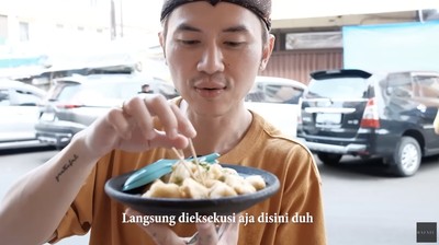 Tatangga! Rafael Tan Puas Kulineran Kue Tapel hingga Docang di Cirebon