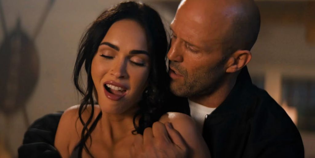 Cuplikan adegan Megan Fox di The Expendables 4.