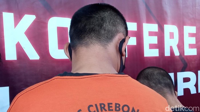 TK, pengedar narkoba di Cirebon yang ditangkap.