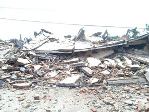 Heboh 7 Ruko di Deli Serdang Mendadak Roboh hingga Rata dengan Tanah