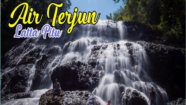 air terjun latta pitu pinrang