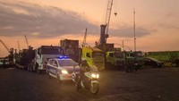 Setelah diturunkan dari kapal, seluruh Alutsista ini kemudian melaksanakan konvoi bergerak menuju daerah latihan di Asembagus, Situbondo Jawa Timur dengan pengawalan ketat dari Pomdam V Brawijaya.  