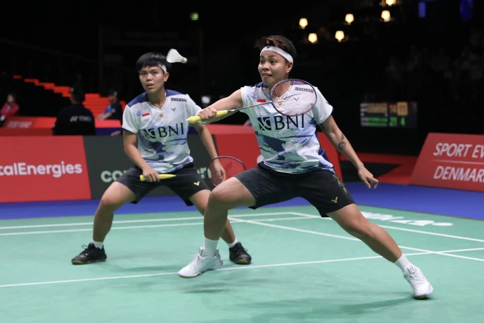 Apriyani Rahayu/Siti Fadia Silva Ramadhanti di BWF World Championships 2023