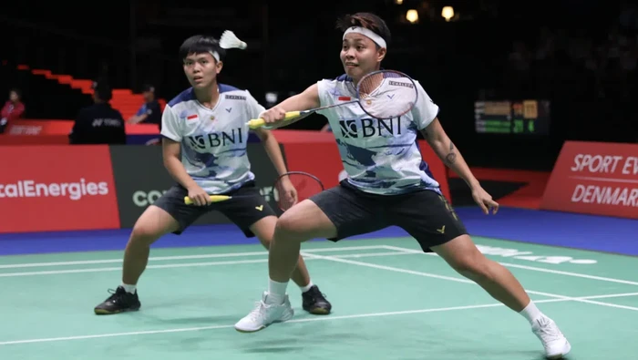 Apriyani Rahayu/Siti Fadia Silva Ramadhanti di BWF World Championships 2023