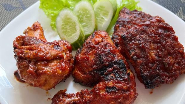 Ayam panggang dengan bumbu