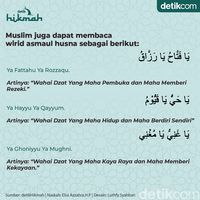 Infografis: Bacaan Wirid Setelah Sholat Dhuha