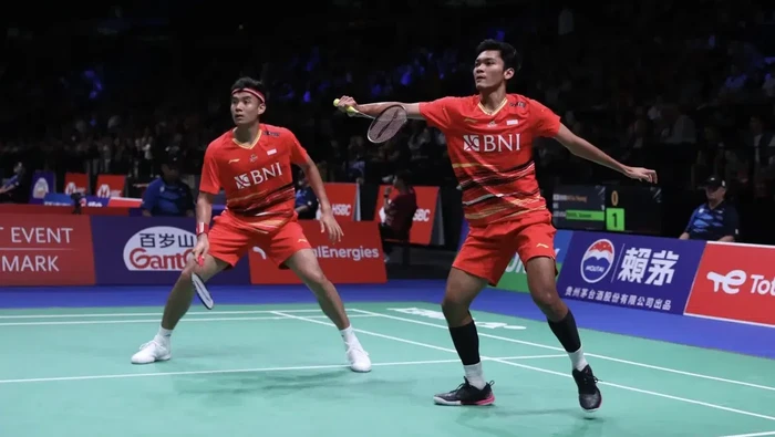 Bagas Maulana/Muhammad Shohibul Fikri di BWF World Championships 2023