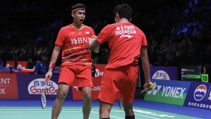 Bagas Maulana/Muhammad Shohibul Fikri di BWF World Championships 2023
