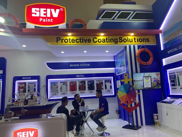 Booth SEIV Paint di Indocoating 2023