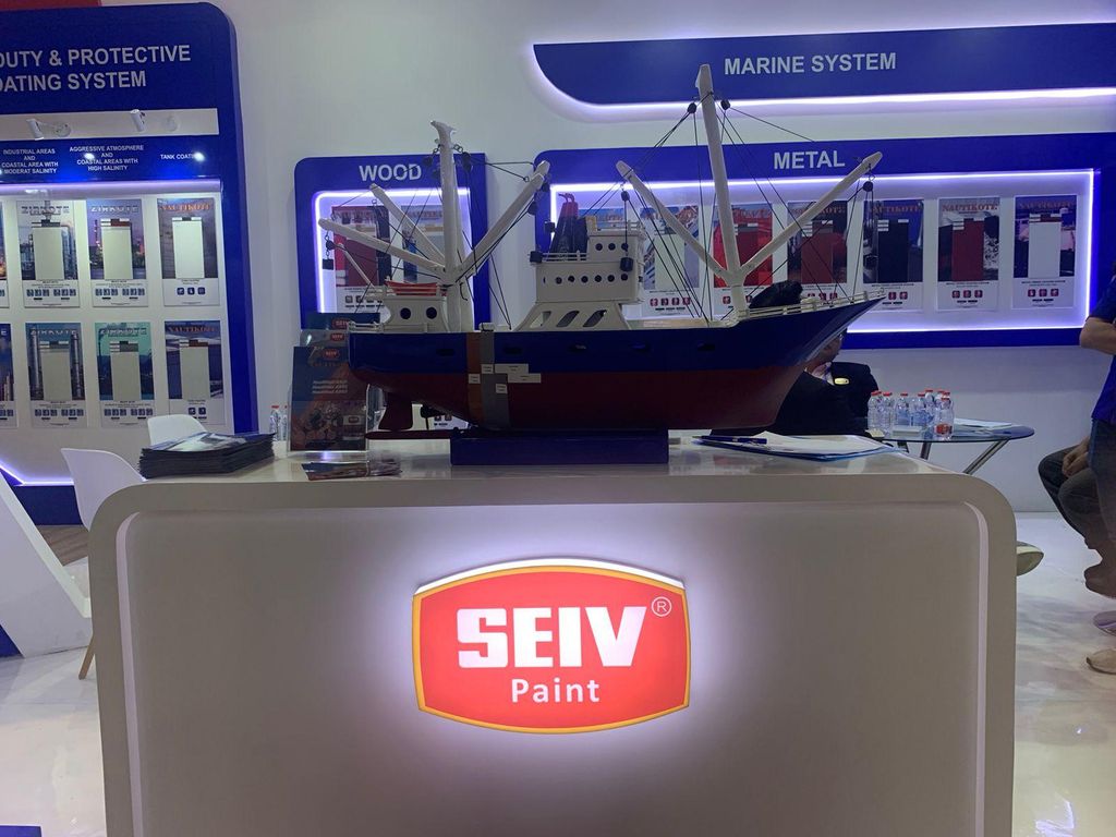 Booth SEIV Paint di Indocoating 2023