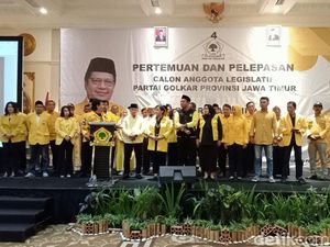 Golkar Jatim Lepas 180 Caleg Dapil III, Incar 20 Kursi Daerah-15 DPR RI