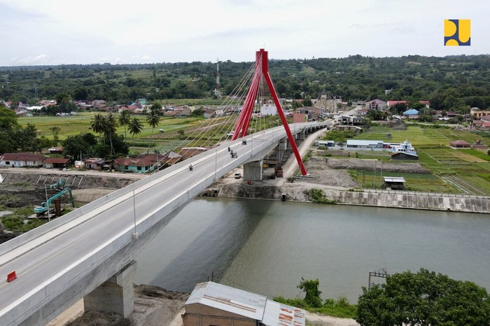 Jembatan Tano Ponggol Diresmikan Jokowi Jembatan Tano Ponggol Diresmikan Jokowi
