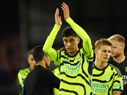 Havertz memang belum bikin gol atau assist, tapi ada statistik lain yang membuktikan kalau eks pemain Chelsea itu galak betul! (Reuters)