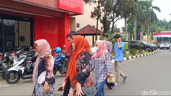 Keluarga bayi tertukar di Bogor. (Rizky/detikcom)