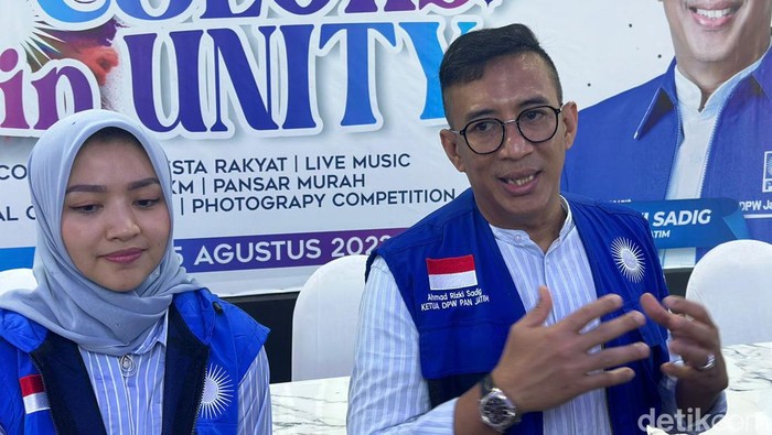 Ketua DPW PAN Jatim Ahmad Rizki Sadig