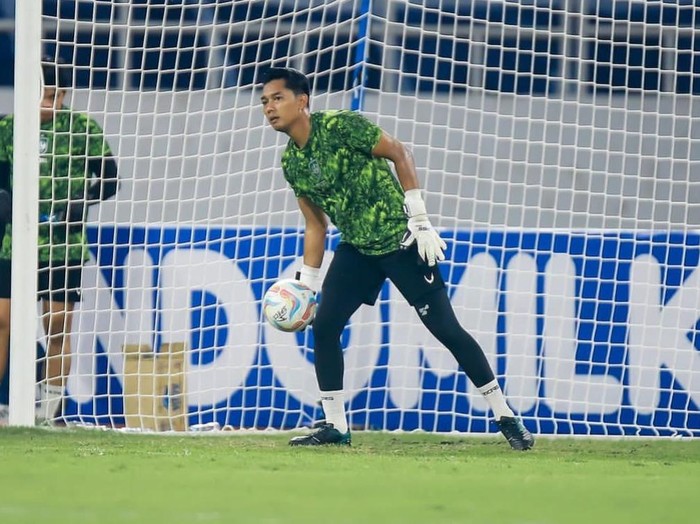 Kiper PSIS, Rizki Darmawan akan tampil sejak menit awal melawan Persik di pekan 10. Diunggah Jumat (25/8/2023).