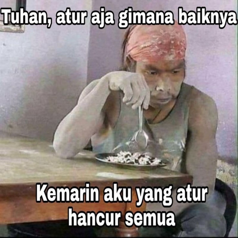 Namanya juga hidup, kadang di atas, kadang di bawah. Buat yang lagi sedih, jangan menyerah dan tetap semangat, ya!