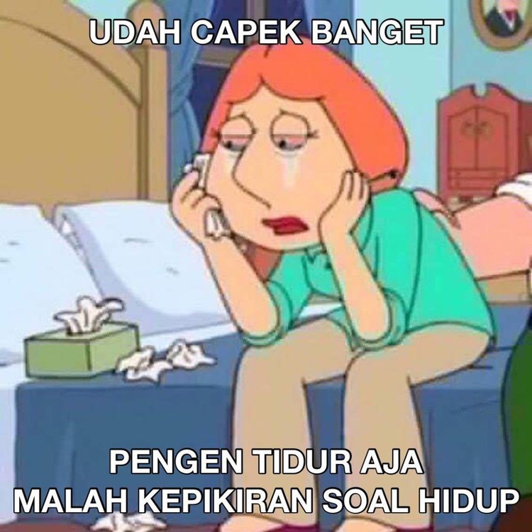 Lihat Meme Ini Auto Putus Asa, Tetap Menyerah dan Jangan Semangat! Namanya juga hidup, kadang di atas, kadang di bawah. Buat yang lagi sedih, jangan menyerah dan tetap semangat, ya!