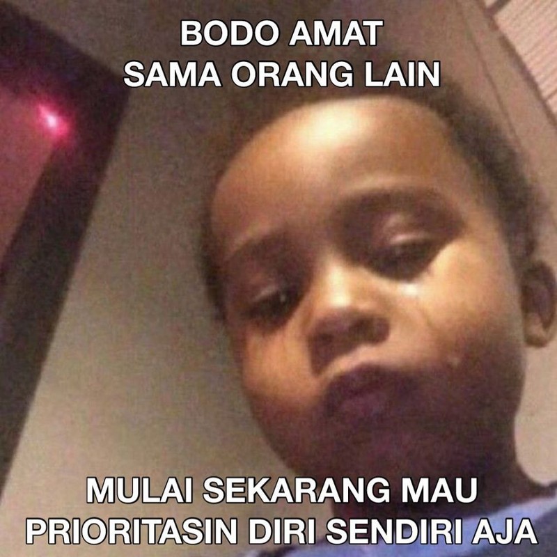 Namanya juga hidup, kadang di atas, kadang di bawah. Buat yang lagi sedih, jangan menyerah dan tetap semangat, ya!