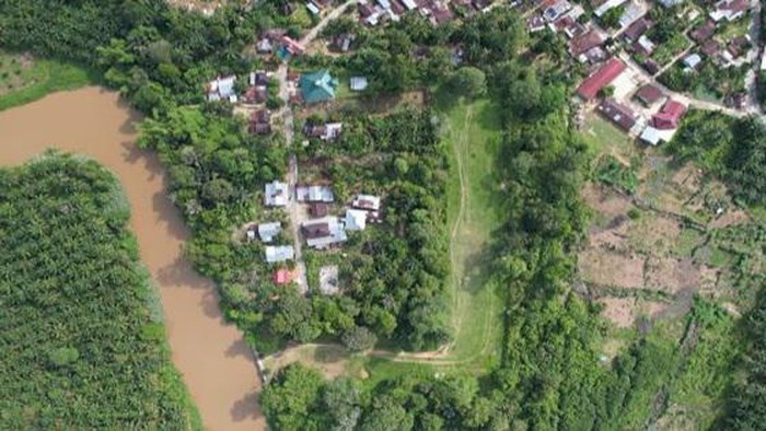 Lokasi Kampung Pertahanan yang lebih dikenal dengan sebutan Benteng 7 Lapis (Dok Disbud Riau)