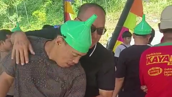 Pelaku pencurian handphone ditangkap saat ikuti lomba.