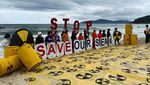 Ramai-ramai Tolak Aksi Jepang Buang Limbah Nuklir ke Laut