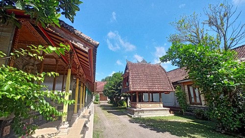 Suasana lengang di rumah Eka Wiryastuti di Banjar Tegeh, Desa Angseri, Kecamatan Baturiti, pada Jumat (25/8/2023).