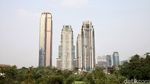 Penyemprotan Air dari Gedung Tinggi jadi Solusi Atasi Polusi?