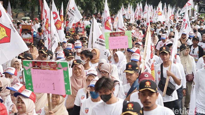 Acara konsolidasi Gerindra Jakarta Timur, Sabtu (26/8/2023). (dok istimewa)