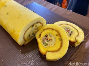 Tips Bikin Bolu Gulung Martabak Asin yang Unik ala Chef Yongki