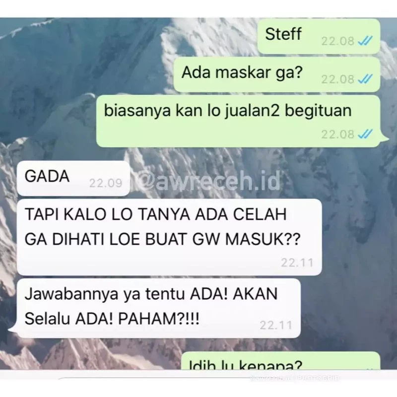 Chat kocak jomblo