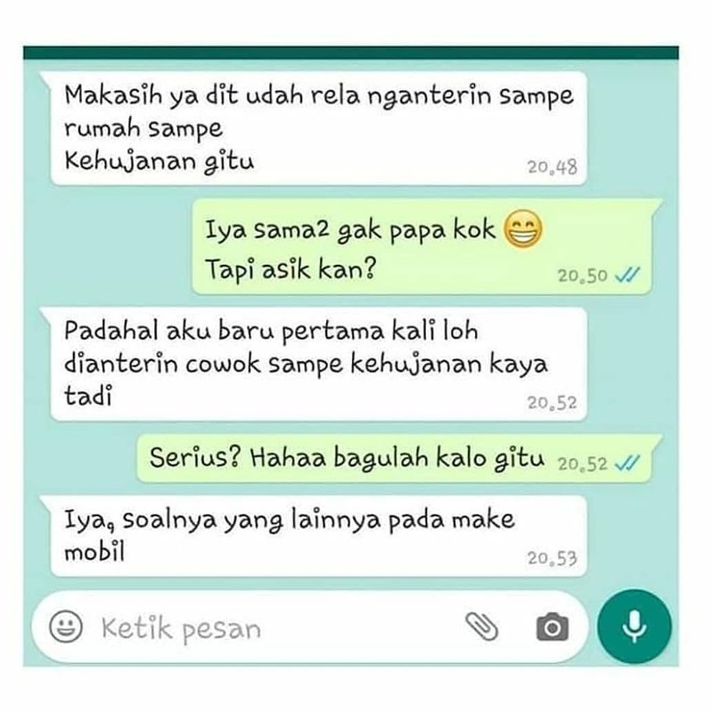 Chat kocak jomblo