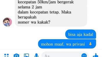 Jurus baru meminta nomor WhatsApp... Foto: Instagram