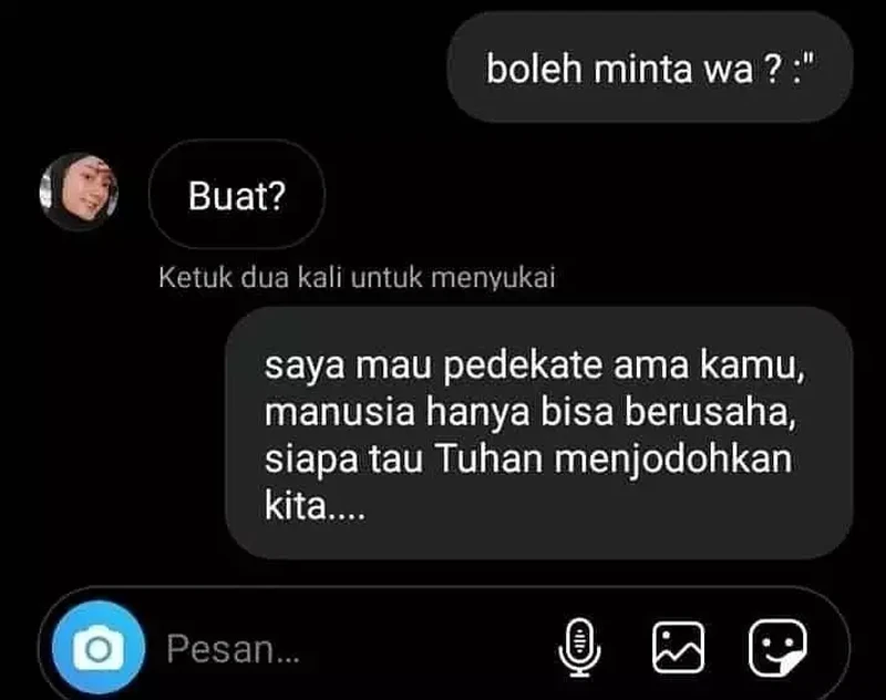 Chat kocak jomblo