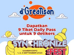 Mau Tiket Gratis Synchronize Fest 2023? Cek di Sini!