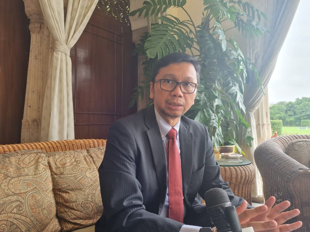 Dirjen Perundingan Perdagangan Internasional Djatmiko Bris Witjaksono.