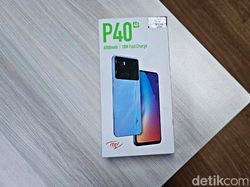 Unboxing Itel P40, HP Rp 1 Jutaan Memorinya 128 GB