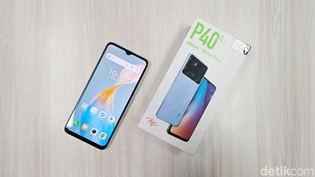 Itel P40 128GB dibanderol hanya Rp 1.149.000 Foto: Adi Fida Rahman/detikINET