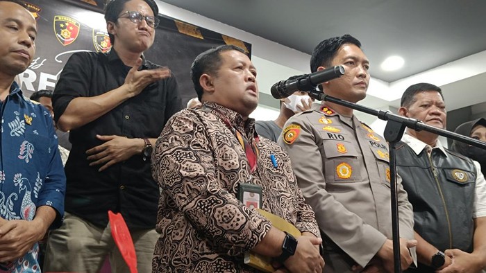 Konferensi pers bayi tertukar di Bogor