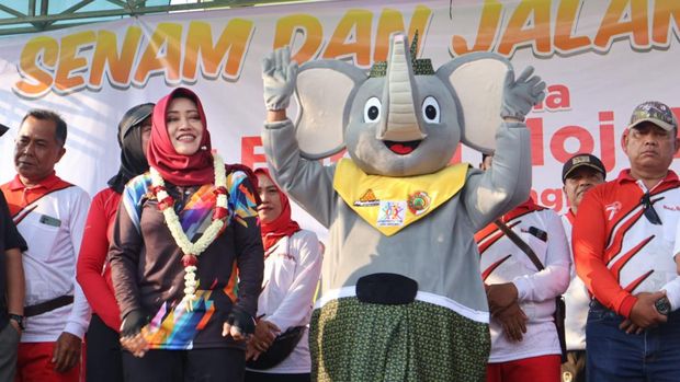 Maskot Porprov Jatim Si Mada