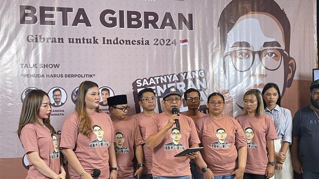 Relawan Beta Gibran dukung Gibran Rakabuming maju cawapres 2024