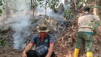 Upaya Pemadaman Dan Kronologi Terbakarnya Hutan Gunung Ciremai